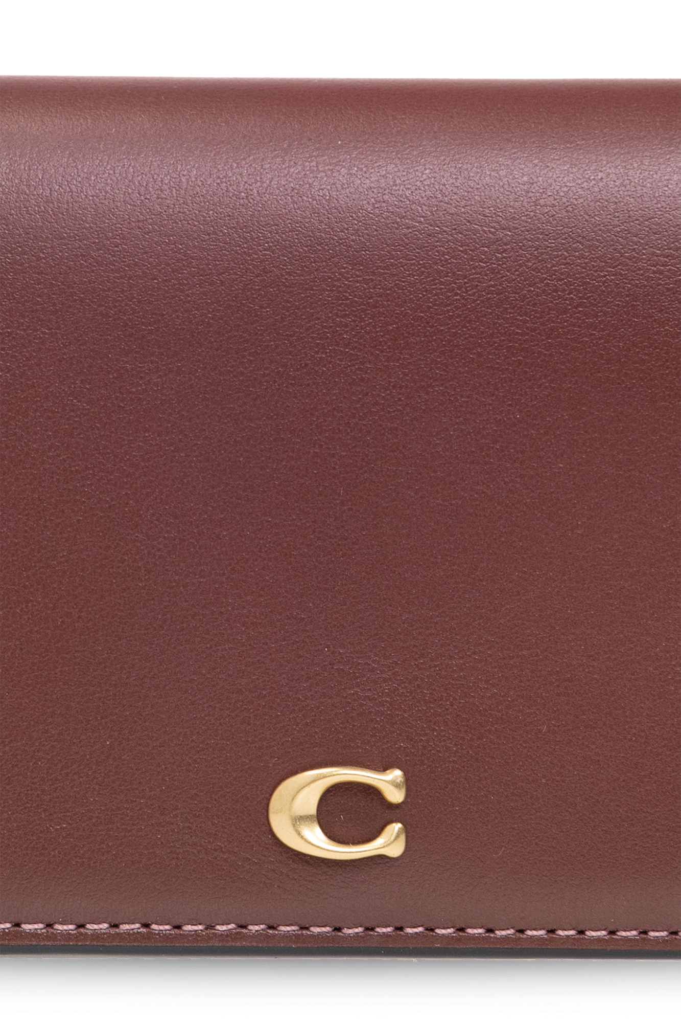 Oxblood clearance coach wallet